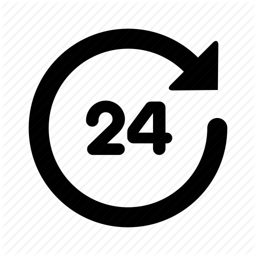 512x512 Hours, Service Icon