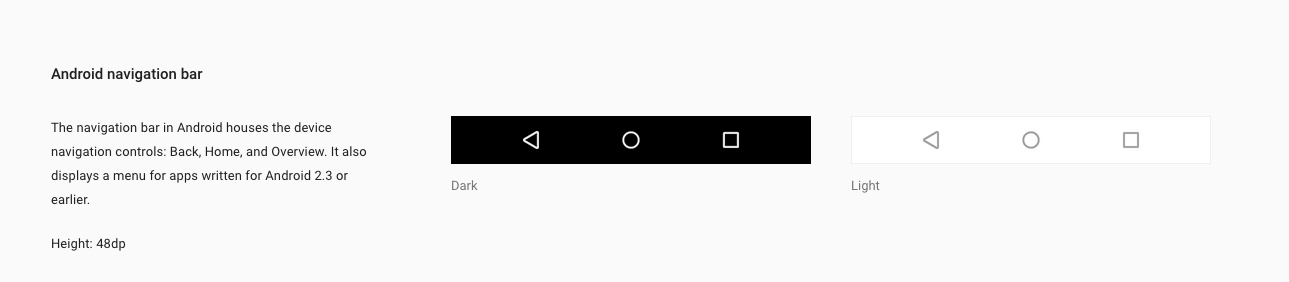 1289x282 Change Navigation Bar Icon Color On Android
