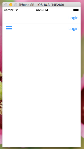 344x605 Hamburger Menu Icon Not Showing On Navigation Bar In Xamarin Forms