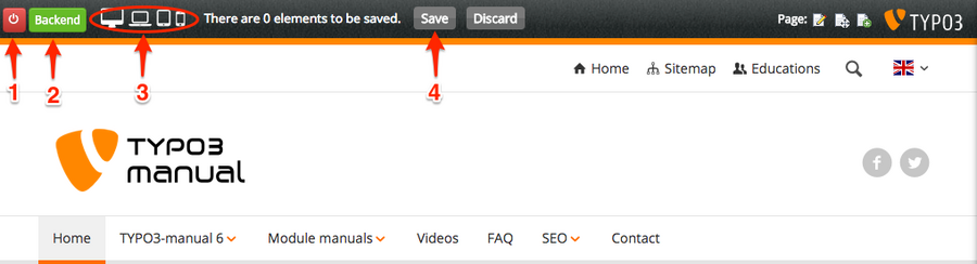 900x244 Top Bar Menu