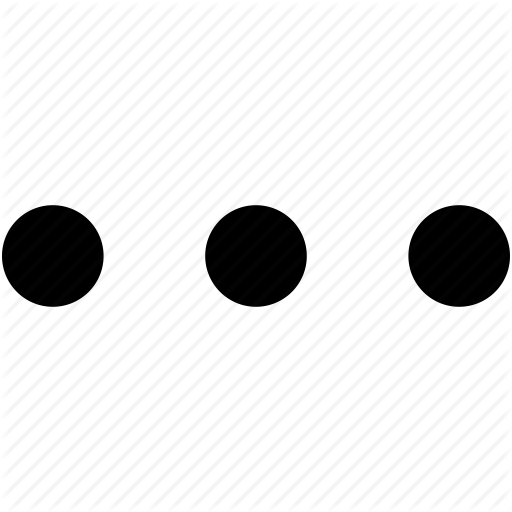 512x512 Dots, Ellipsis, More, Symbol, Three Dots Icon