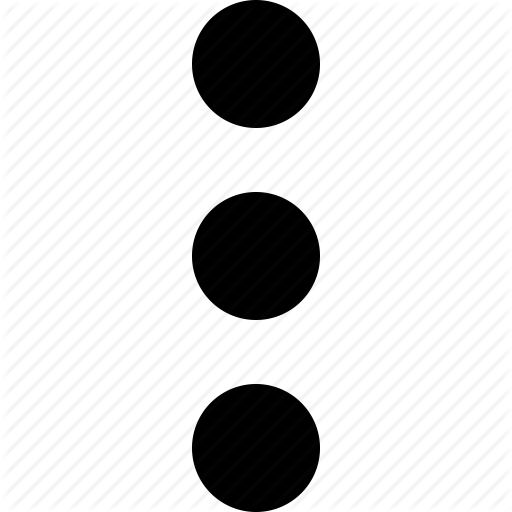 512x512 Dots, Menu, More, Vertical Icon