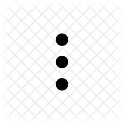 256x256 Dots Icon Of Glyph Style