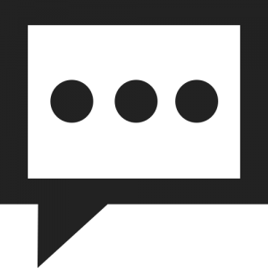 300x300 Download Comment With Three Dots Icon