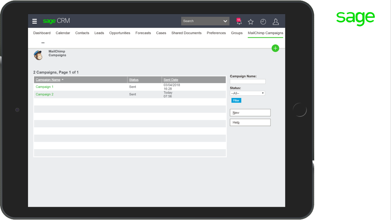 1280x720 Sage Crm The Line Menu