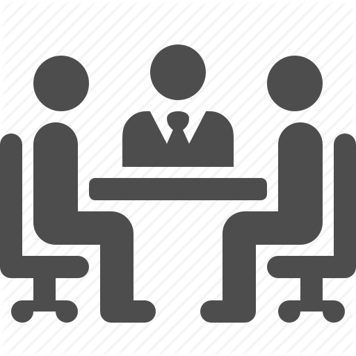 512x512 Businessman, Job, Meeting, Office, People, Restaurant, Table Icon