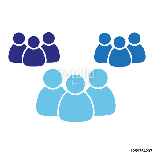 500x500 People Icons Groups Of People Stock Image And Royalty Free
