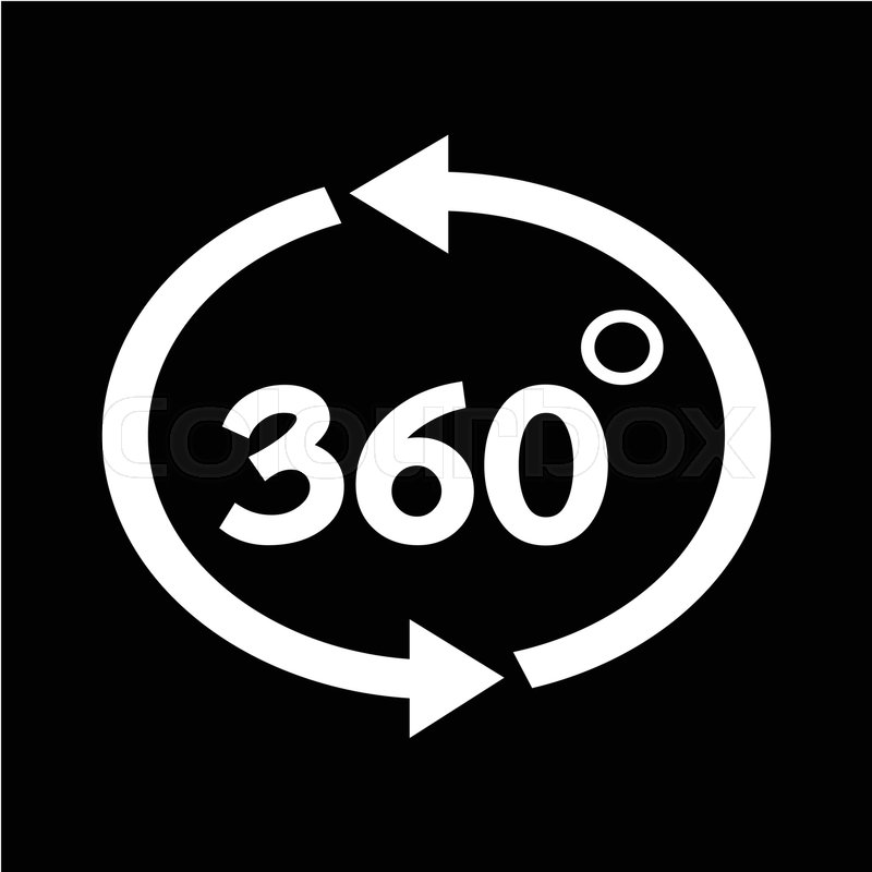 800x800 Degree Icon Stock Vector Colourbox