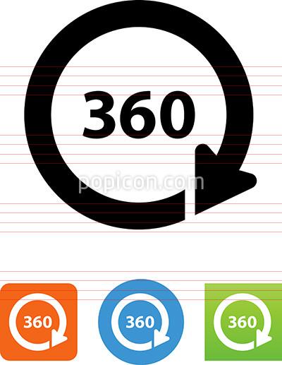 400x517 Degree Circle Icon
