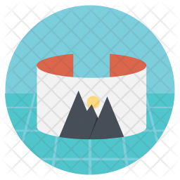 Degree Video Icon Of Flat Style 256x256 Degree Video Icon Of Flat Style