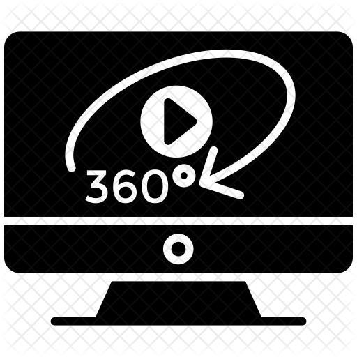 Degree Video Icon Of Glyph Style 512x512 Degree Video Icon Of Glyph Style