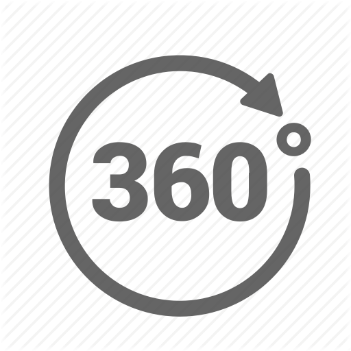 512x512 Arrow, Circle, Degrees, Full, Rotate, Round, Turning Icon