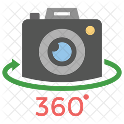 256x256 Camera Icon Of Flat Style
