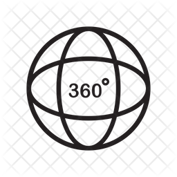 256x256 Angle Icon Of Line Style