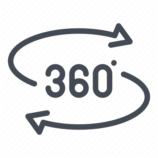 512x512 Degree, View, Arrow, Arrows, Degree, Panorama, View Icon