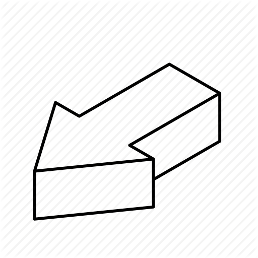 512x512 Arrow, Arrows, Direction, Isometric, Navigation, Pointer Icon