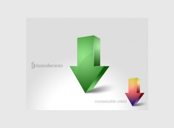 600x442 Solid Arrow Icon