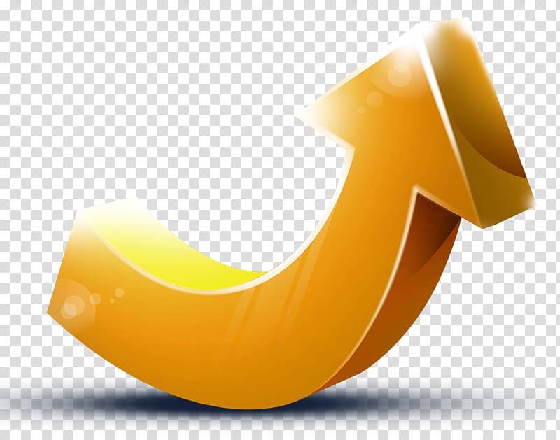 800x629 Yellow Arrow Up Arrow Computer Graphics Stereoscopy Icon