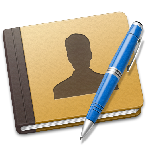 512x512 Address, Blue, Book Icon