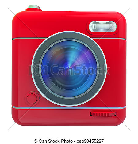 450x470 Camera Icon Red Rendering Of A Photo Camera Icon Clip Art