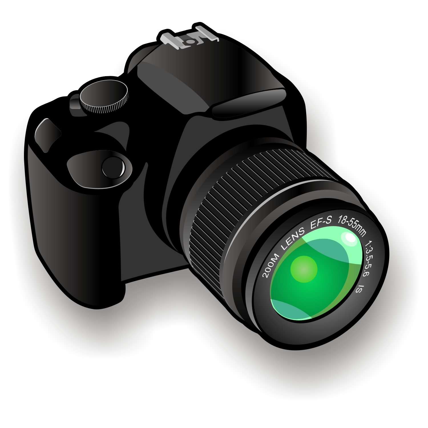 1500x1500 Vector Camera Free Png Download
