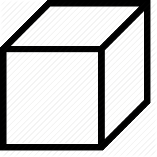 512x512 Box, Cube, Cuboid, Design Icon