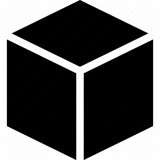 512x512 Cube, Dimensional, Hexahedron, Shape, Square, Three Icon
