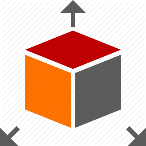 512x512 Cube, Direction, Graphic, Move Icon