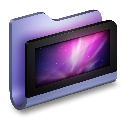 512x512 Folder Desktop Violet Icon, Png Clipart Image