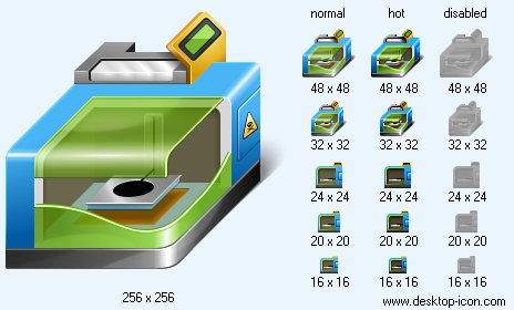 464x280 Printer Icon Image Desktop Education Icons