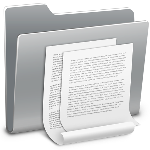 512x512 Documents, Folder Icon Free Of Hyperion Icons