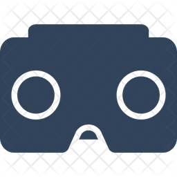 256x256 Glasses Icon Of Glyph Style