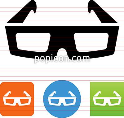 400x379 Glasses Icon
