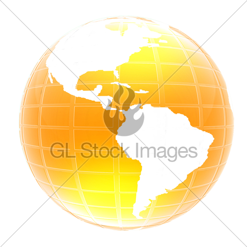 500x500 Yellow Globe Icon With Highlights Gl Stock Images
