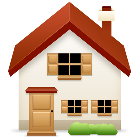 3d Home Icon