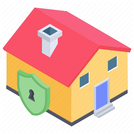 512x512 Home Insurance, Home Protection, Home Security, House Lock, Safe