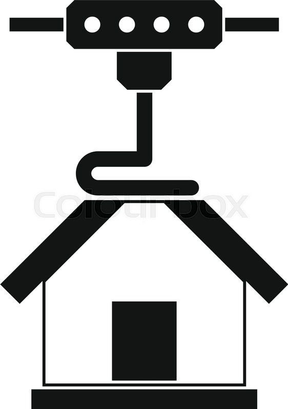 562x799 Printer Printing House Icon In Stock Vector Colourbox