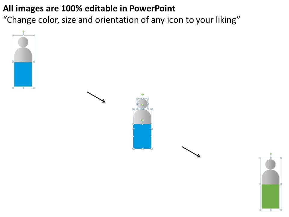 960x720 Human Icons For Social Media Concept Powerpoint