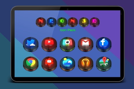Neon Icon Pack 465x310 Neon Icon Pack