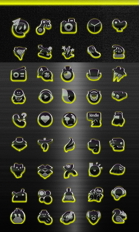 Glow Yellow Icon Pack Hd Download Apk For Android 480x800 Glow Yellow Icon Pack Hd Download Apk For Android
