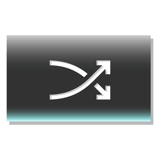 512x512 Shuffle Button Icon