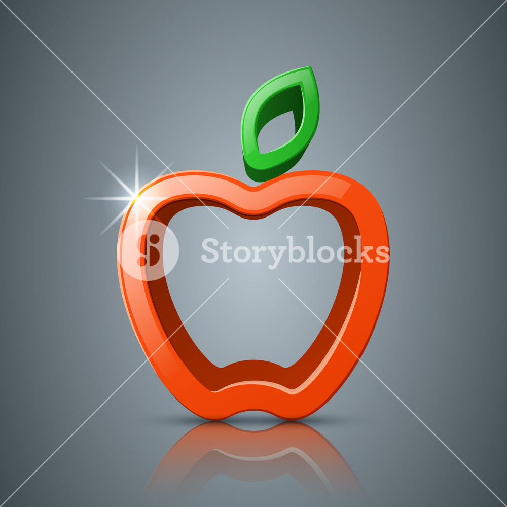 Apple, Leaf Icon, Logo Royalty Free Stock Image 1000x1000 Apple, Leaf Icon, Logo Royalty Free Stock Image