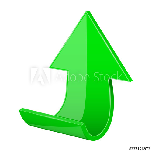 Arrow Green Moving Up Icon 500x500 Arrow Green Moving Up Icon