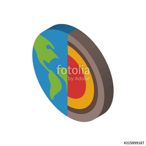 Geology Isometric Right Top View Icon Stock Image And Royalty 500x500 Geology Isometric Right Top View Icon Stock Image And Royalty