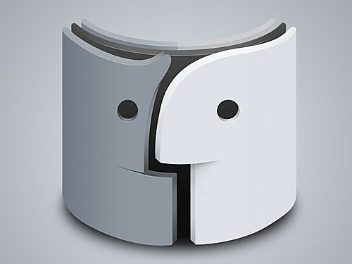 500x375 Creative Mac Finder Icon