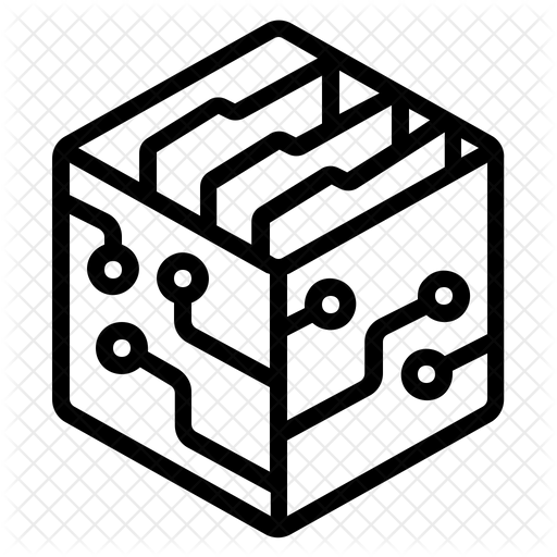 512x512 Model Icon Of Line Style