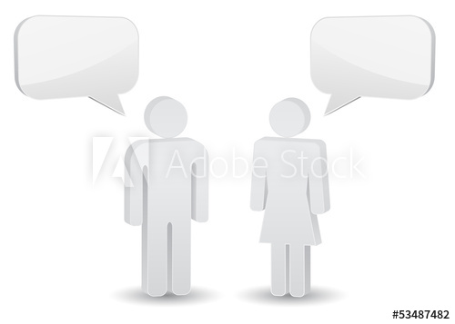 500x357 Person Icon Chat Bubbles