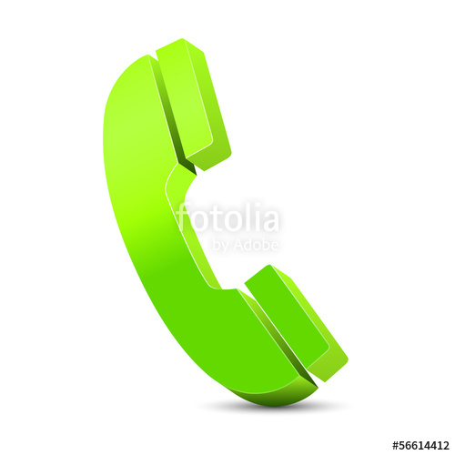 500x500 Green Phone Icon Stock Image And Royalty Free Vector