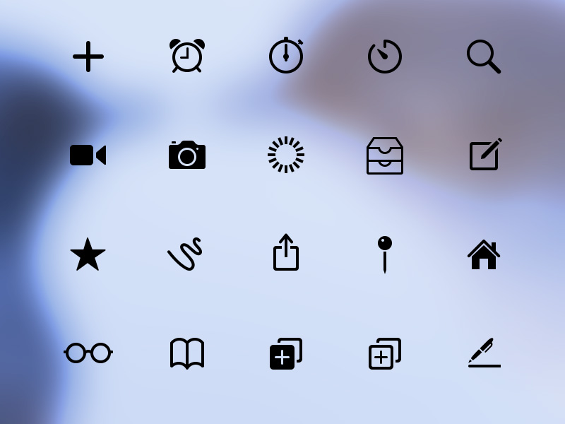 800x600 Touch Quick Action Menu Icons Free Template Repo
