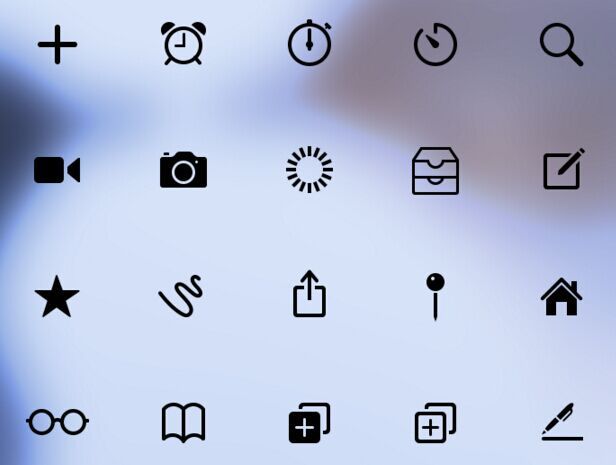 616x465 Free Touch Quick Action Menu Icon Set